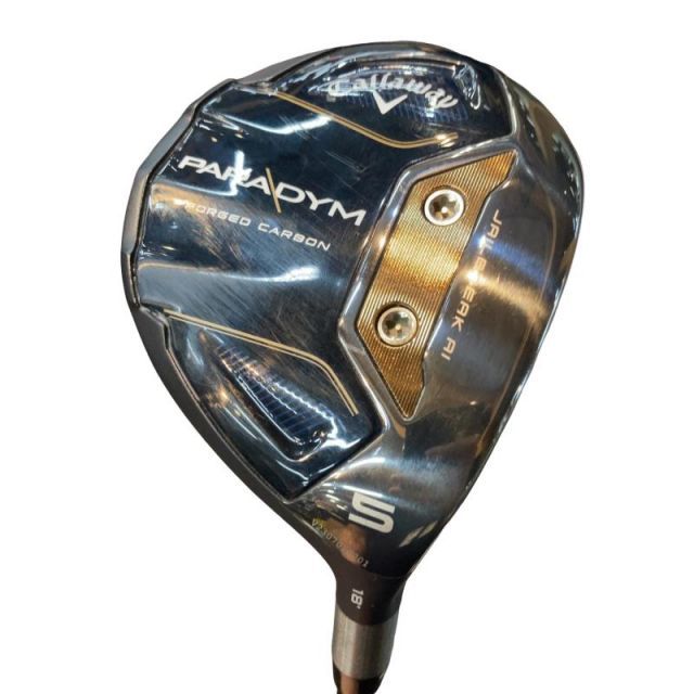 【中古】 キャロウェイ PARADYM 5W フェアウェイウッド FW 純正特注シャフト (フレックスS) メンズ 男性用 右利き 右用 Cランク ゴルフクラブ