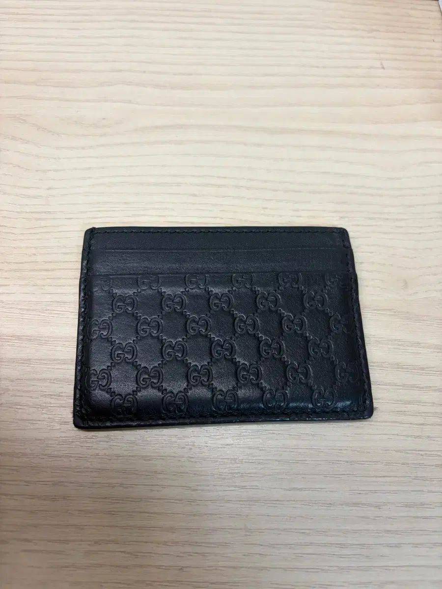 グッチ マイクロ GG シマ カードウォレット S級