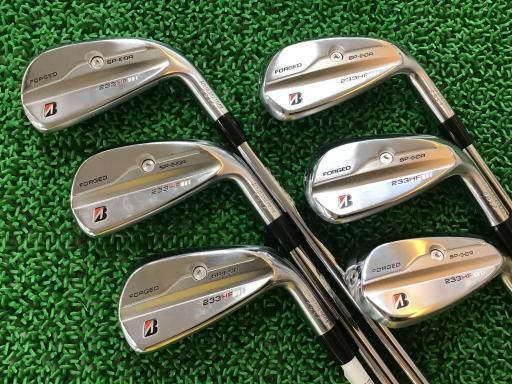 【中古】 ブリヂストン BRIDGESTONE 233HF 6S アイアンセット IR NS PRO 850GH neo (フレックスS) メンズ 男性用 右利き 右用 Cランク ゴルフクラブ