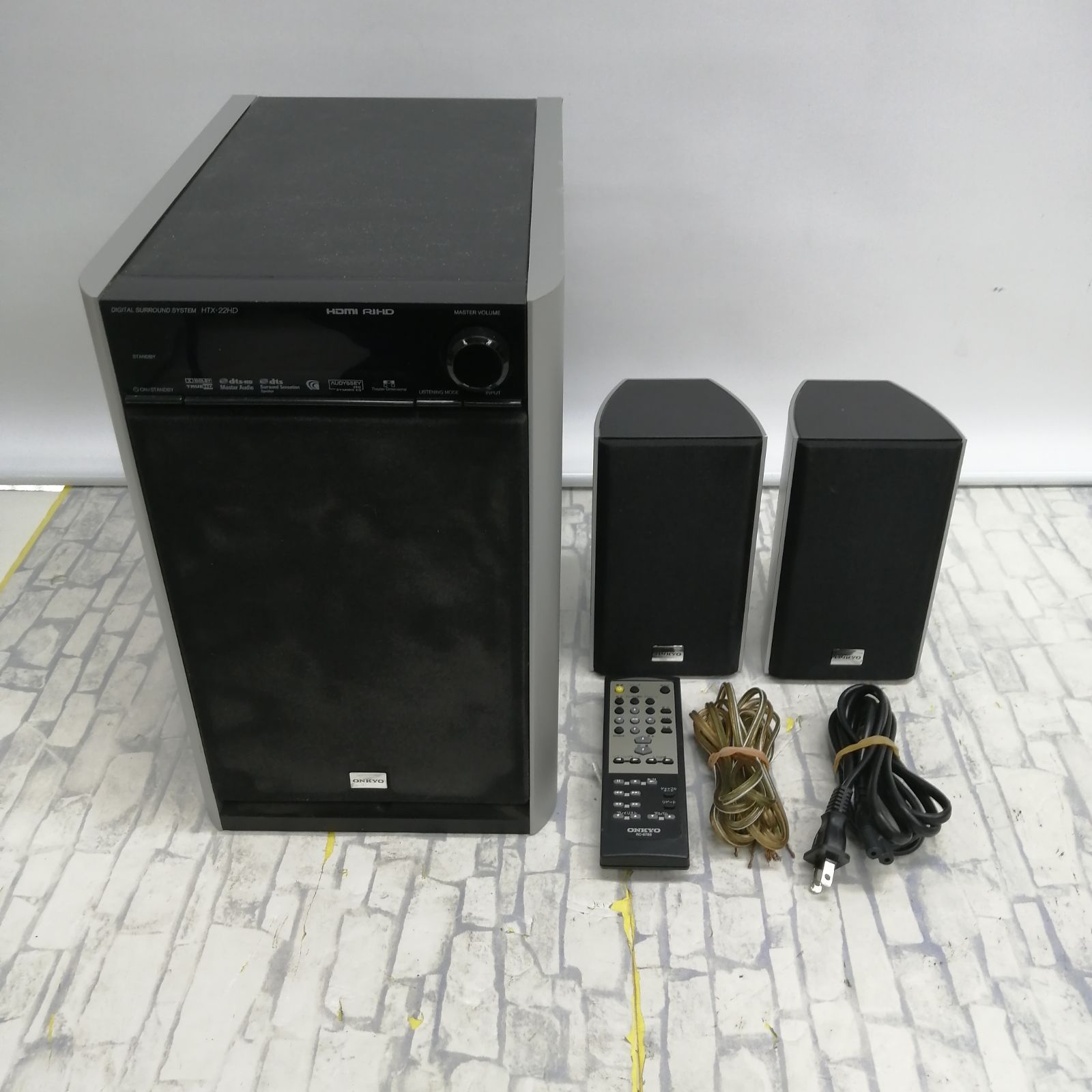 動作品】ONKYO スピーカー htx-22hd M2245-hhy7r - メルカリ