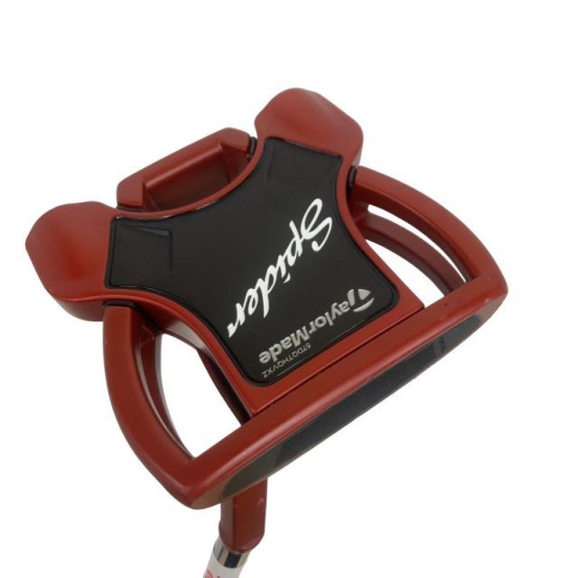 【中古】 テーラーメイド Spider RED スモールスラント 34インチ パター PT スチール (フレックスその他) メンズ 男性用 右利き 右用 Cランク ゴルフクラブ