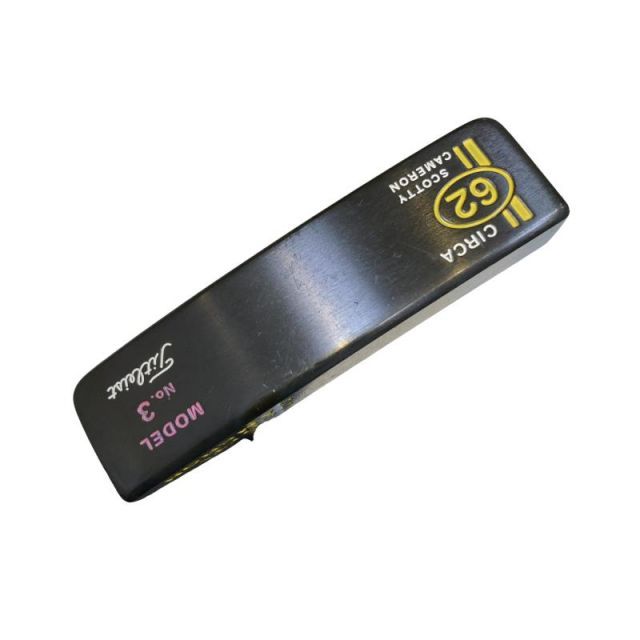 【中古】 タイトリスト SCOTTY CAMERON CIRCA 62 No.3 34インチ パター PT スチール (フレックスその他) メンズ 男性用 右利き 右用 Cランク ゴルフクラブ