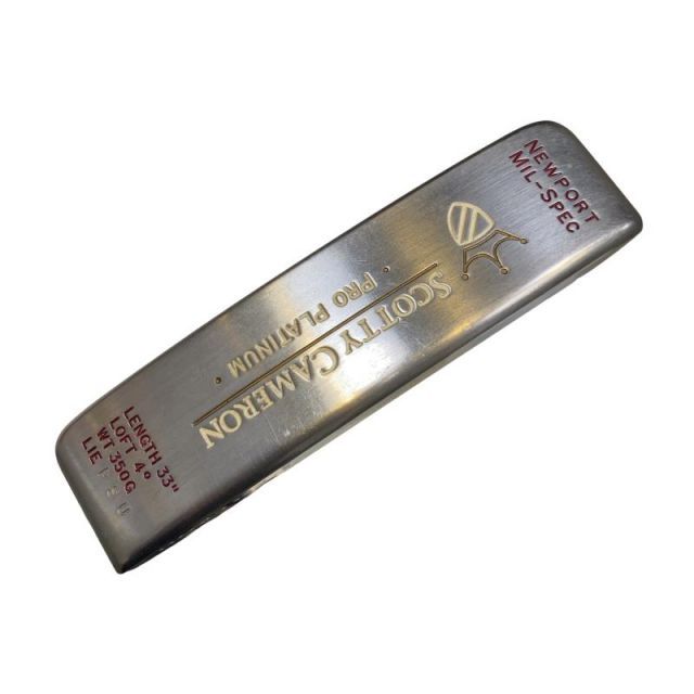 中古】 タイトリスト SCOTTY CAMERON PRO PLATINUM NEWPORT MIL-SPEC