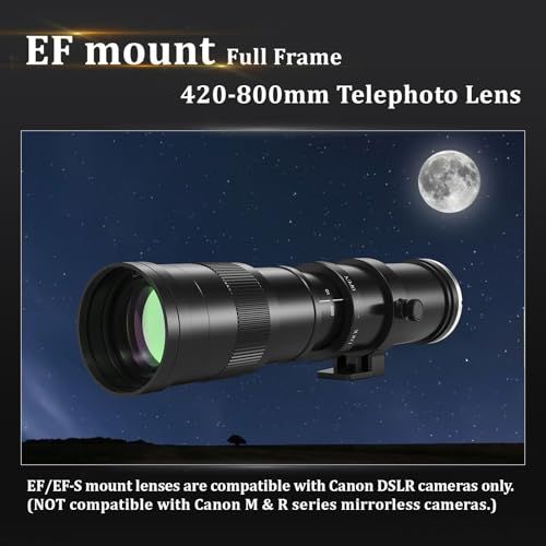 BENOISON 望遠レンズ 420-800mm F8.3-16 (キヤノンEF/EF-S用) マニュアルズームレンズ【EOS Kiss X10、X9i、X8i、X7、X6i、X5、X4、X3、X2、90D、80D、70D、60D、1D、5D 621a8726 BENOISON 望遠レンズ 420-800mm F8.3-16 (キヤノンEF/EF-S用) マニュアルズームレンズ【EOS Kiss X10、X9i、X8i、X7、X6i、X5、X4、X3、X2、90D、80D、70D、60D、1D、5D 621a8726