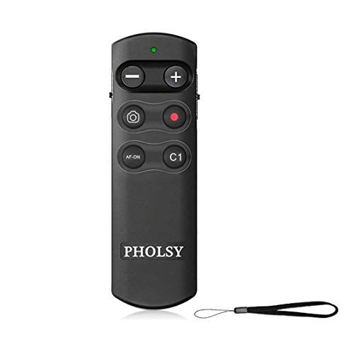 PHOLSY RMT-P1BT カメラ ワイヤレス リモコン レリーズ リモートコントローラー Bluetooth リモートスイッチ Sony 用 a1 a6400 a6600 a6700 a7C a7M3 a7M4 a7RM3 a7RM4 64b14452