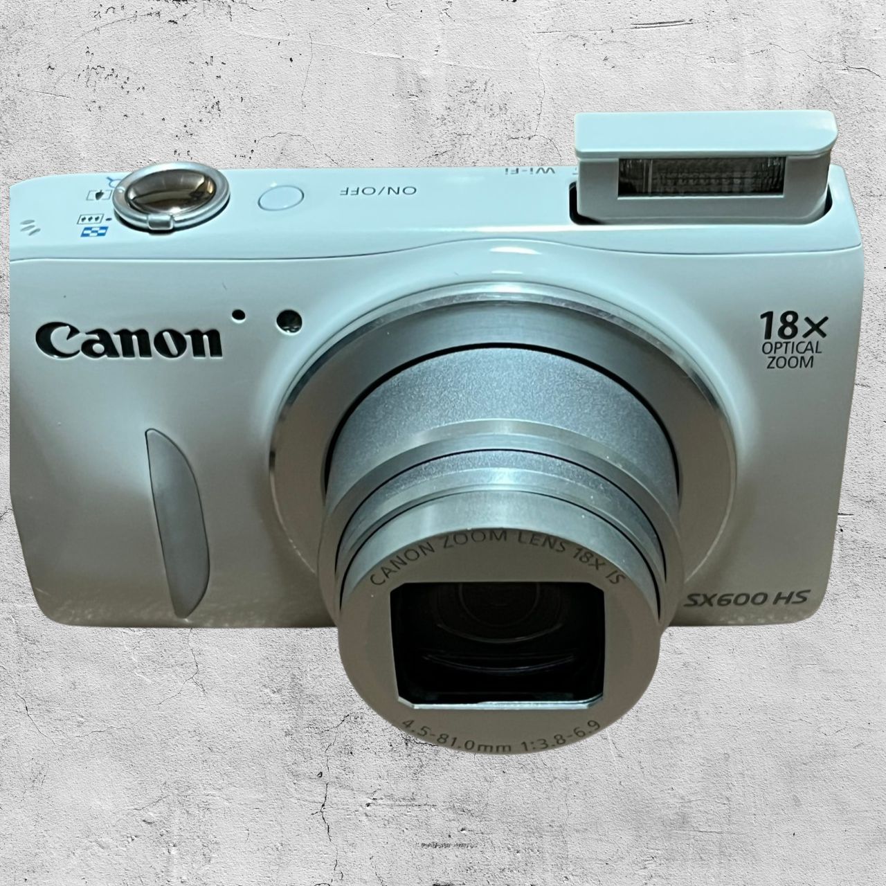Canon PowerShot SX600 HS ホワイト 18倍ズーム 充電器付き