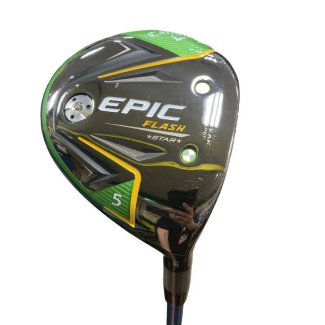 【中古】 キャロウェイ EPIC FLASH STAR 5W フェアウェイウッド FW Speeder EVOLUTION V FW 50 (フレックスS) メンズ 男性用 右利き 右用 Cランク ゴルフクラブ