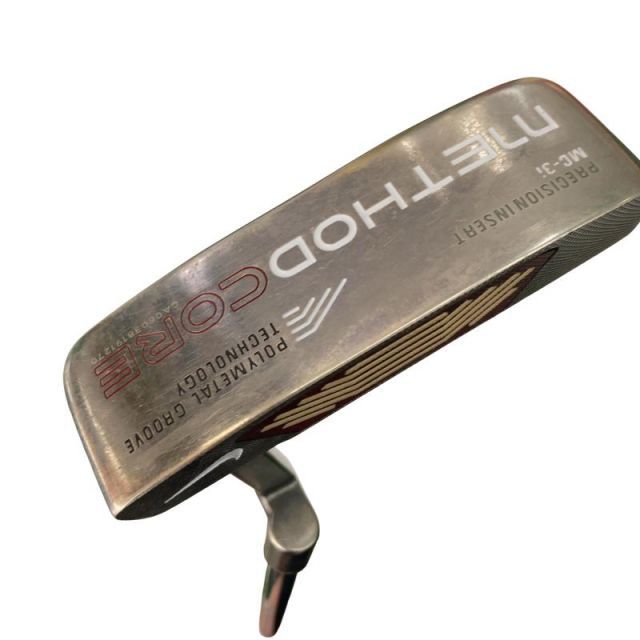 【中古】 ナイキ METHOD CORE MC-3i 35インチ USA パター PT スチール (フレックスその他) メンズ 男性用 右利き 右用 Cランク ゴルフクラブ