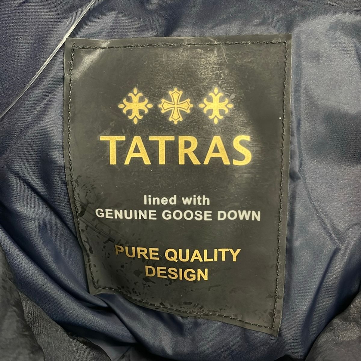 TATRAS(タトラス) ダウンジャケット サイズ02 M レディース美品 コルマ LTA17A4556 ネイビー 冬物 TATRAS(タトラス) ダウンジャケット サイズ02 M レディース美品 コルマ LTA17A4556 ネイビー 冬物