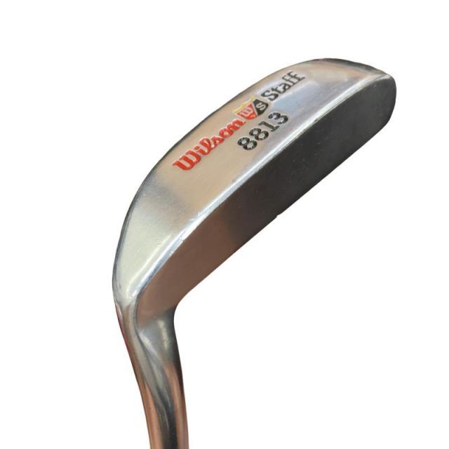 【中古】 ウィルソン 8813 クラシック(L字) パター PT スチール (フレックスその他) メンズ 男性用 右利き 右用 Cランク ゴルフクラブ