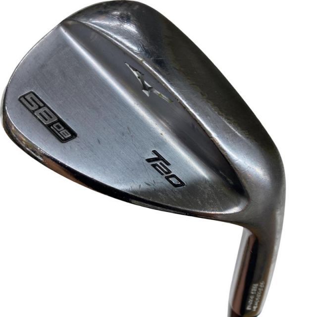 中古】 ミズノ Mizuno T20 58°/08° ウェッジ WG 純正特注シャフト
