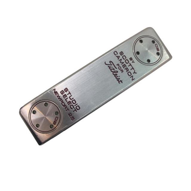 【中古】 タイトリスト SCOTTY CAMERON STUDIO SELECT NEWPORT 2.5 33インチ パター PT スチール (フレックスその他) メンズ 男性用 右利き 右用 Cランク ゴルフクラブ