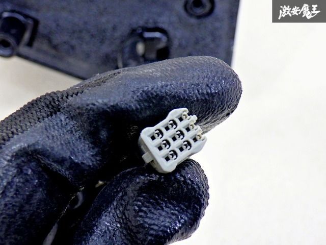 【動作OK】 スズキ 純正 JB64W ジムニー ドアミラー サイドミラー 電動格納 8ピン 右 運転席側 ZJ3 ブルーイッシュブラックパール３ 棚43B