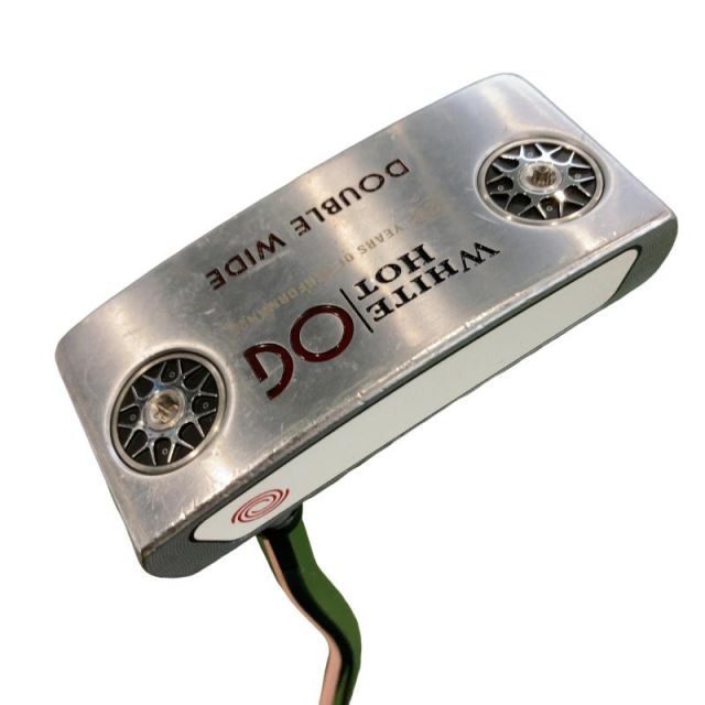 【中古】 オデッセイ WHITE HOT OG DOUBLE WIDE 34インチ パター PT STROKE LAB (フレックスその他) メンズ 男性用 右利き 右用 Cランク ゴルフクラブ