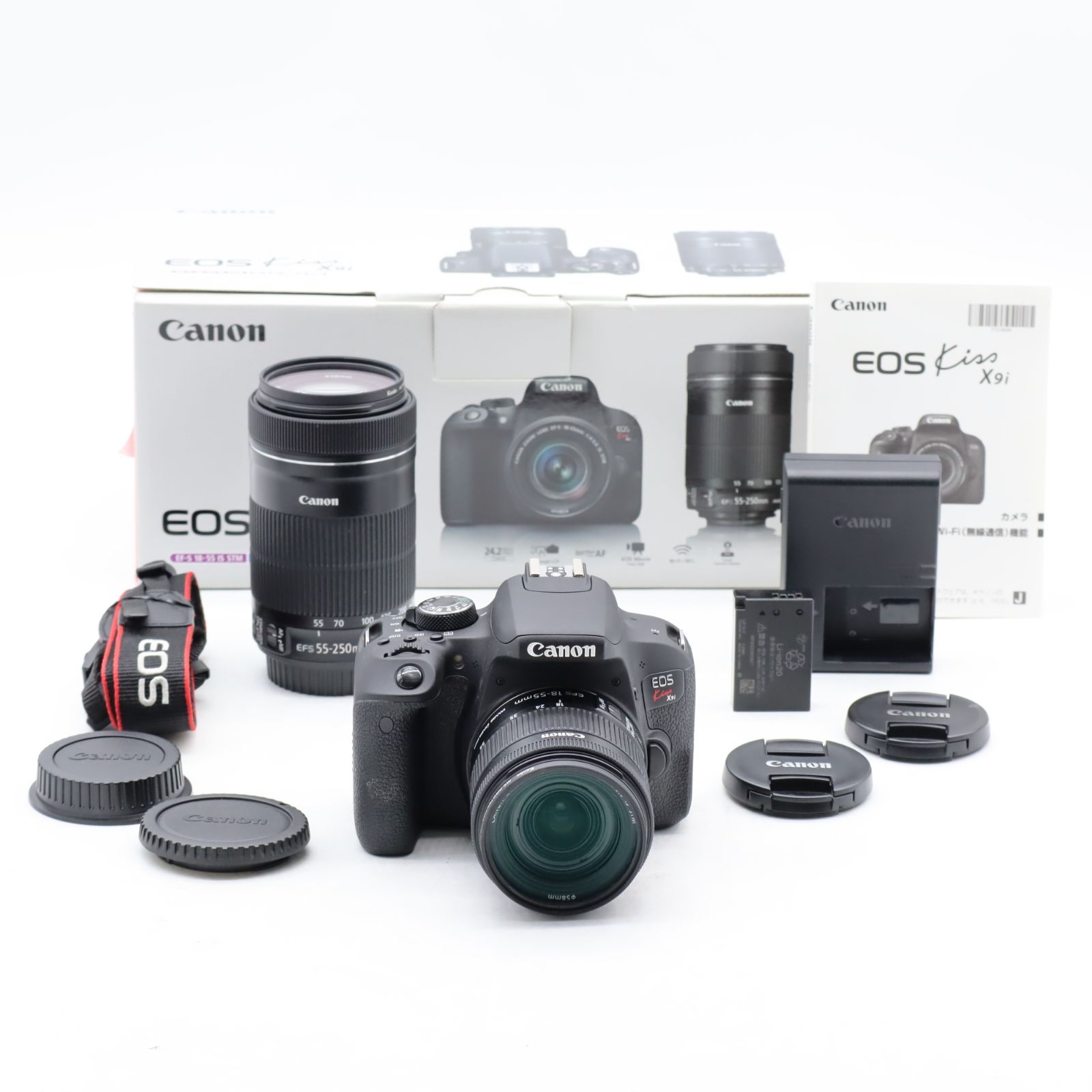 Canon デジタル一眼レフカメラ EOS Kiss X9i ダブルズームキット EOSKISSX9I-WKIT #5201