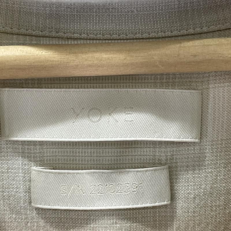 【中古】YOKE 22SS OVERSIZED OPEN COLLAR SHIRT サイズ2 YK22SS0329SH ヨーク オープンカラーシャツ[19]