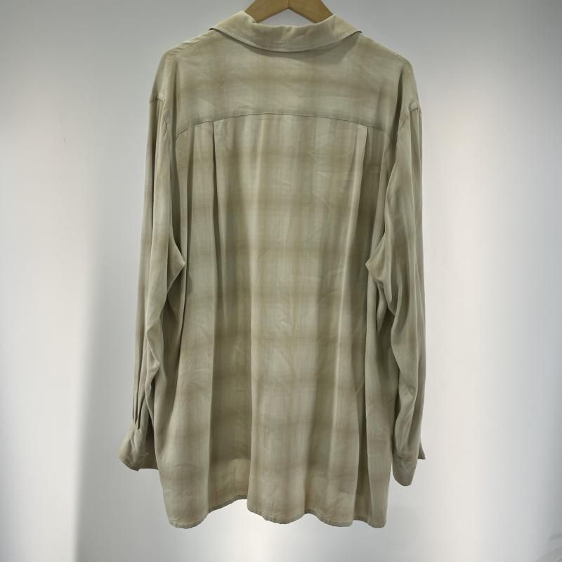 【中古】YOKE 22SS OVERSIZED OPEN COLLAR SHIRT サイズ2 YK22SS0329SH ヨーク オープンカラーシャツ[19]