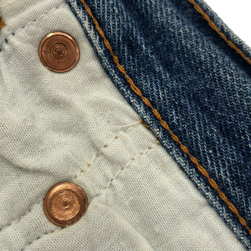 【中古】90s LEVI'S 501 デニムパンツ W32 刻印555 バレンシア製 USA製 リーバイス[19]