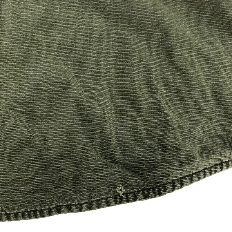 【中古】OLD Carhartt ダックシャツ 2XL グリーン カーハート ワークシャツ[19]