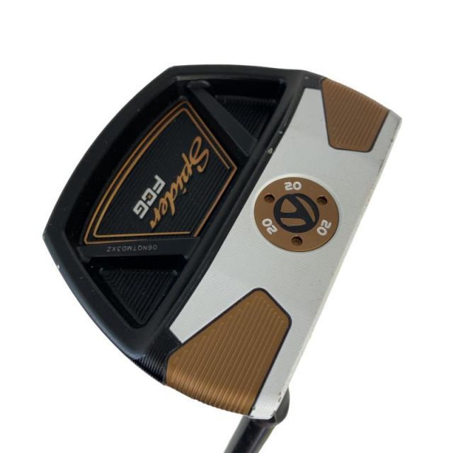 【中古】 テーラーメイド Spider FCG BLACK/WHITE スモールスラント 33インチ パター PT KBS CT TOUR BLACK (フレックスその他) メンズ 男性用 右利き 右用 Cランク ゴルフクラブ