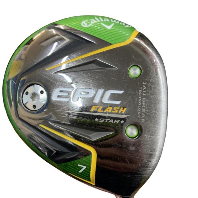 【中古】 キャロウェイ EPIC FLASH STAR 7W レディース フェアウェイウッド FW Speeder EVOLUTION for CW(フェアウェイ) (フレックスL) レディース 女性用 右利き 右用 Cランク ゴルフクラブ