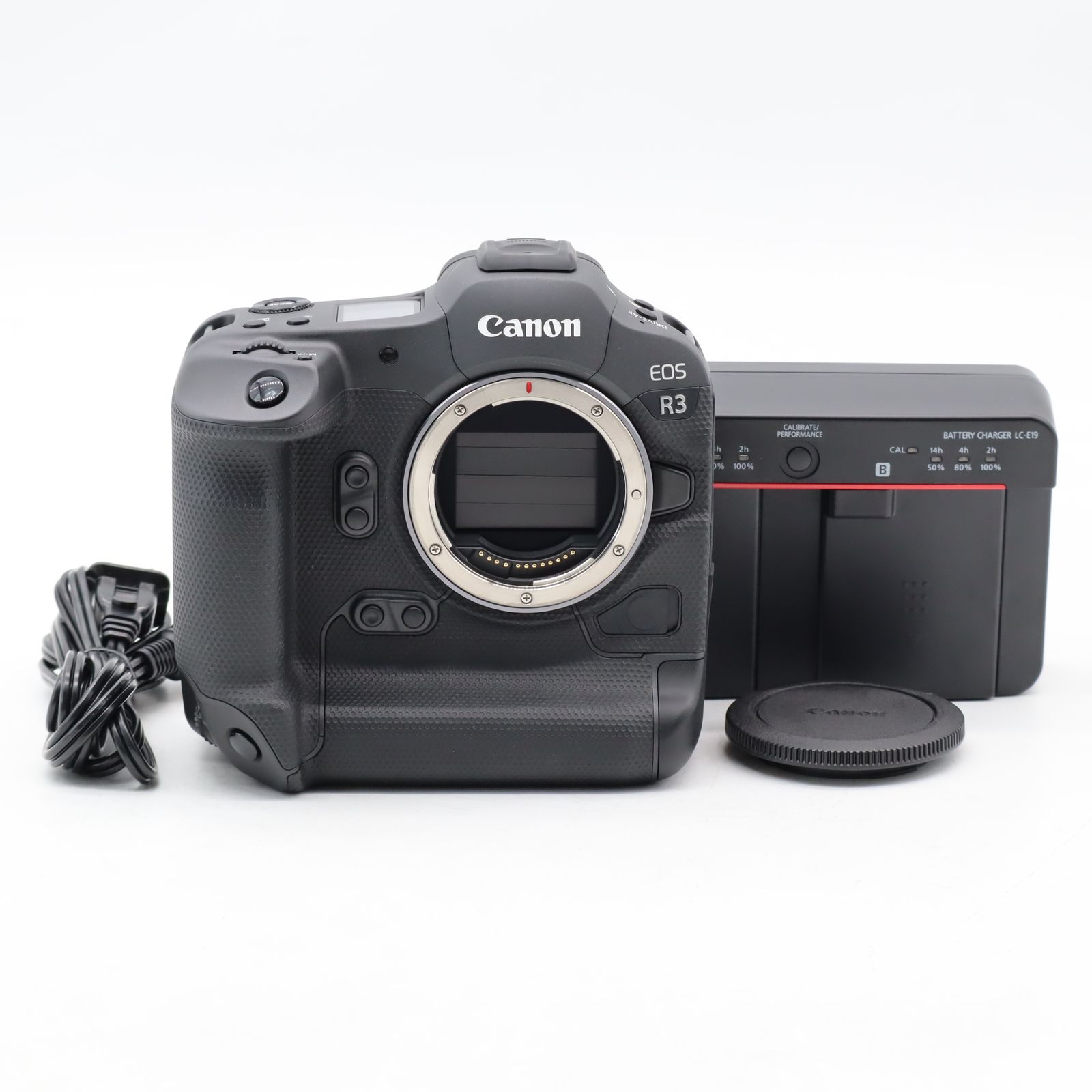 【ショット数1,000以下】Canon EOS R3 ボディ|フルサイズ ミラーレス一眼|約2410万画素・高速連写・高性能AF プロ向けフラッグシップ キヤノン【中古】