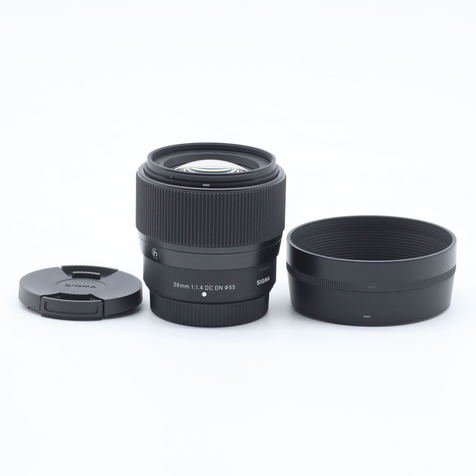 SIGMA Contemporary 56mm F1.4 DC DN フジフイルムX用|APS-C対応 単焦点望遠レンズ|大口径F1.4・高解像・美しいボケ ポートレート向け【中古】