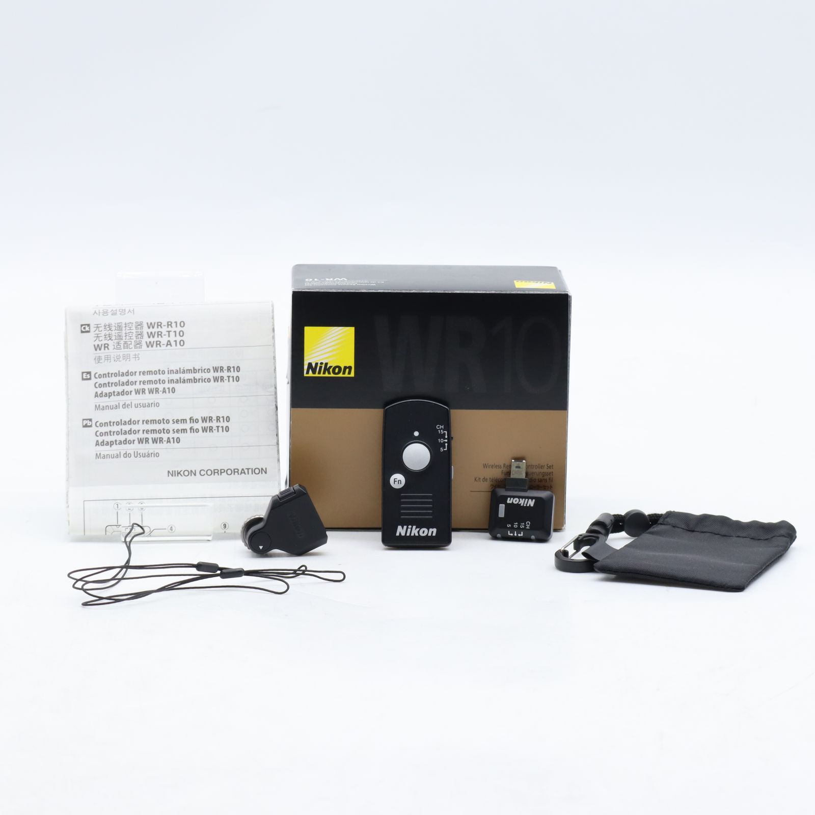 Nikon WR-10 ワイヤレスリモートコントローラーセット｜送受信機セット リモートシャッター操作｜ニコン純正アクセサリー【中古】
