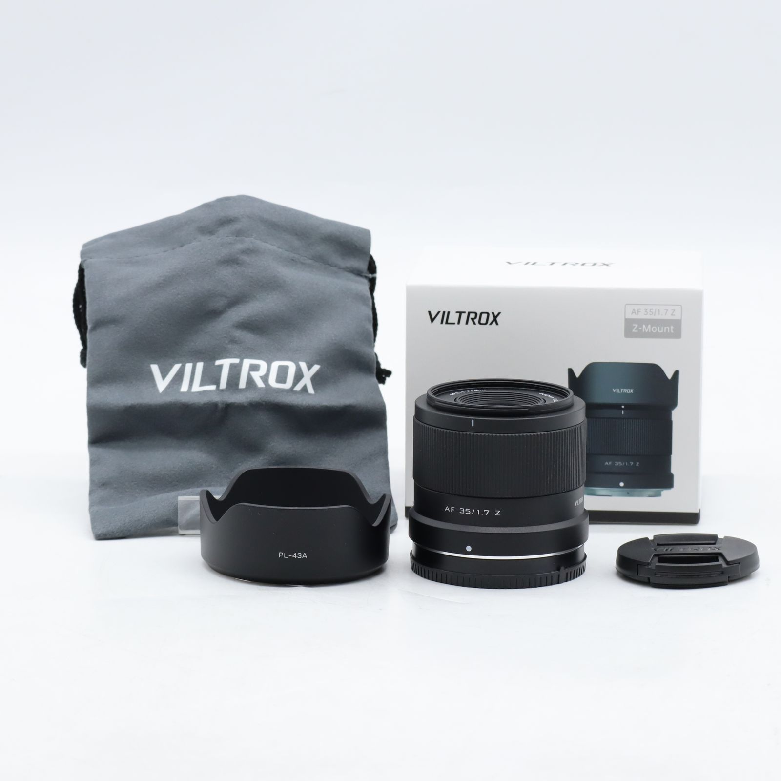 VILTROX AF 35mm F1.7 AIR STM ASPH ED IF ニコンZ用｜APS-C対応 単焦点レンズ｜大口径F1.7・軽量コンパクト スナップ向け【中古】
