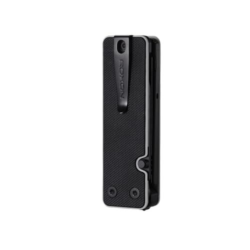 ROXON KS2E Noir Blanc Edge エリート D2 ブレード 13 in 1 マルチツール機能ポケットナイフ、大きなハサミ、G10 ハンドル、ポケットクリップ付き、キャンプ/バックパッキング/緊急時/EDC に最適 (D2 dde7ea61