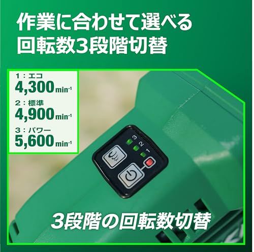 HiKOKI(ハイコーキ) 18V コードレス刈払機 刈刃径230mm 両手ハンドル 蓄電池・充電器別売り チップソー付 CG18DA(NN)kk 9a64fb9f