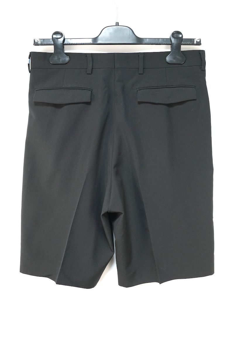 DIOR HOMME ディオールオム ウール モヘア ２タック ショート パンツ ブラック 44サイズ 463C155A3023