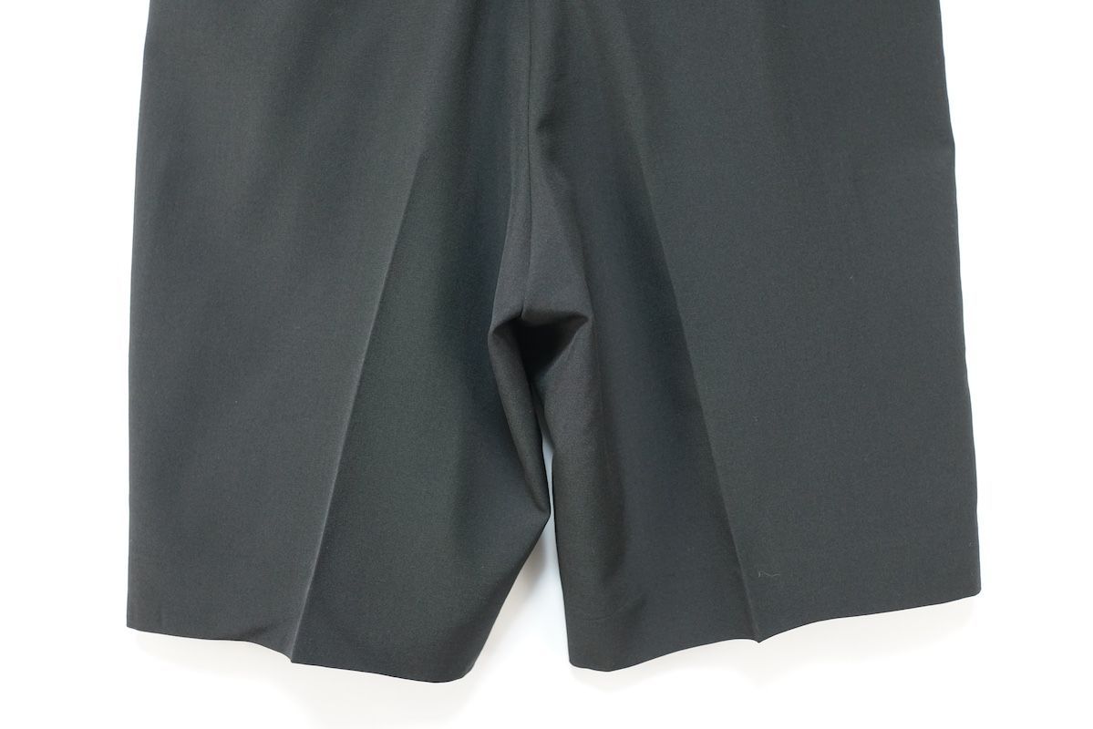 DIOR HOMME ディオールオム ウール モヘア ２タック ショート パンツ ブラック 44サイズ 463C155A3023