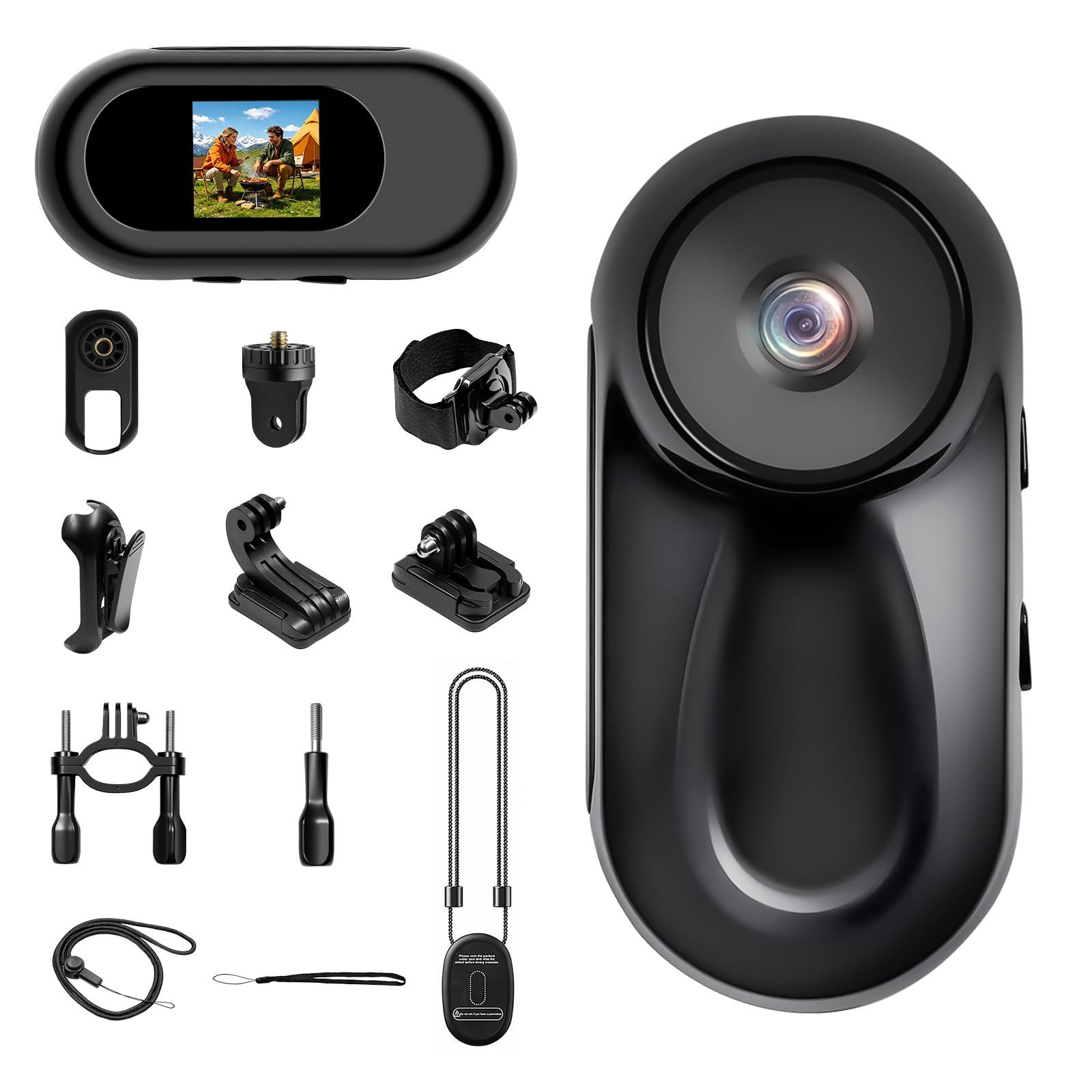 アクションカメラ ウェアラブルカメラ クリップ型小型ビデオカメラ 1080P FHD 120 度広角 27g 超軽量 モニター搭載 上書き録画 自動暗視機能 Vlog 撮影 バイク ペット 旅行 アウトドア スポーツ記録用 日本語説明書付きk 36194733 アクションカメラ ウェアラブルカメラ クリップ型小型ビデオカメラ 1080P FHD 120 度広角 27g 超軽量 モニター搭載 上書き録画 自動暗視機能 Vlog 撮影 バイク ペット 旅行 アウトドア スポーツ記録用 日本語説明書付きk 36194733