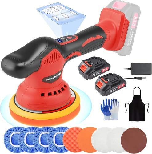 【改良強化版】電動ポリッシャー コードレス ポリッシャー ダブルアクション 充電式 21V 580W 8段変速 6000回転/分 大容量バッテリ一4000mAh LEDディスプレイ 150mm 手持ち 小型 強力 偏心構造 ワックス作業 研磨 72eb590b 【改良強化版】電動ポリッシャー コードレス ポリッシャー ダブルアクション 充電式 21V 580W 8段変速 6000回転/分 大容量バッテリ一4000mAh LEDディスプレイ 150mm 手持ち 小型 強力 偏心構造 ワックス作業 研磨 72eb590b