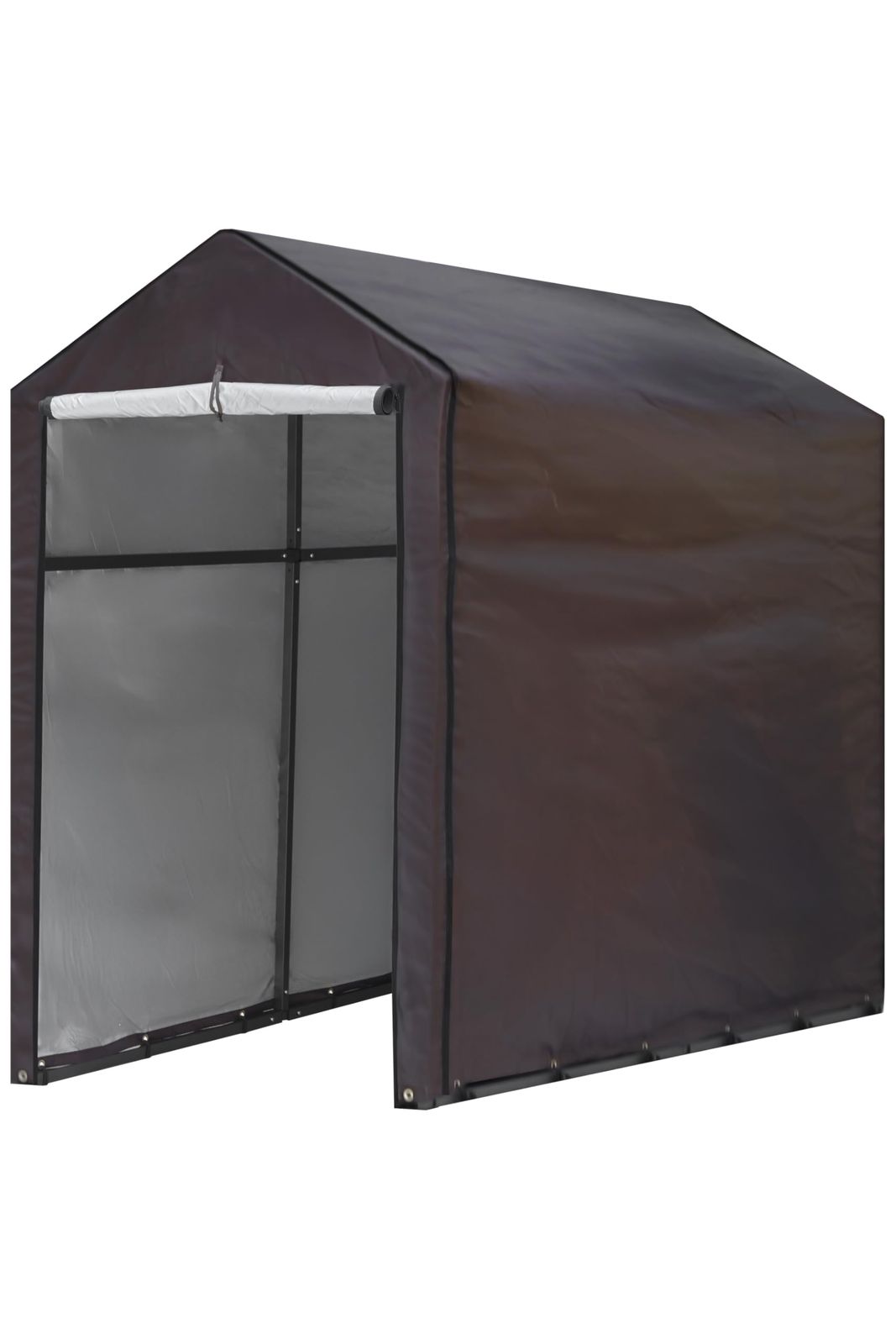 FIELDOOR 自転車置き場 サイクルハウス サイクルポート サイクルガレージ 家庭用 自転車 小屋 屋根 UVカット 耐候 防水 耐水 カバー 雨よけ 駐輪場 収納庫 バイク サイクルパーキング テント 保管 防犯 三角屋根 おしゃれ 屋 6f0f0488
