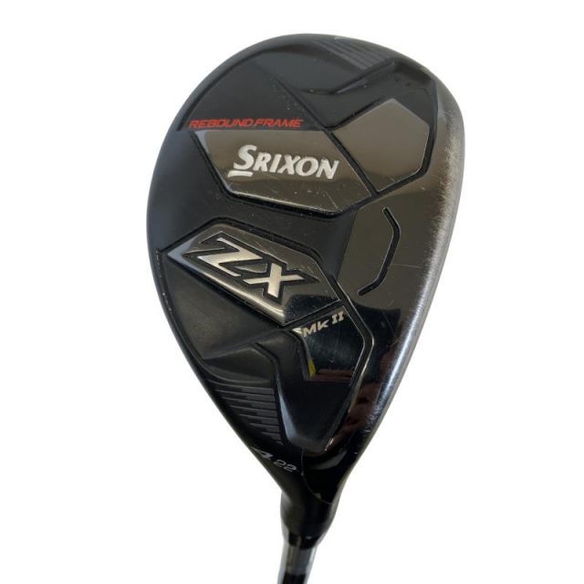 【中古】 ダンロップ SRIXON ZX Mk II HYBRID H4 ユーティリティ UT 純正特注シャフト (フレックスS) メンズ 男性用 右利き 右用 Dランク ゴルフクラブ