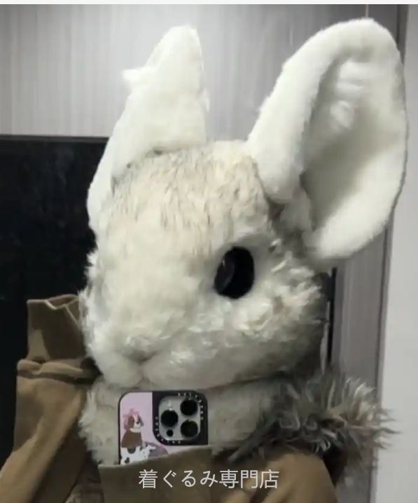 犬　猫　着ぐるみ ヘッド全頭　ヘッド ケモノ ファースーツ ぬいぐるみ コスプレ コスチューム Kurumi 一点物 C190