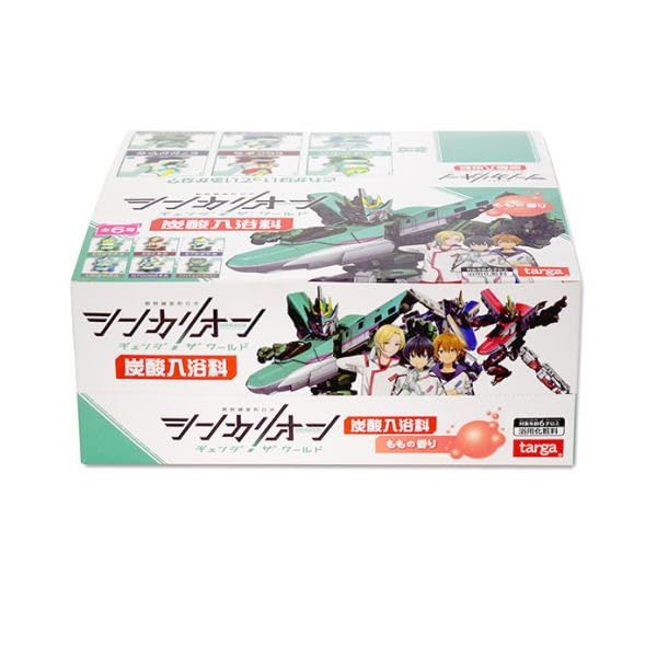 新幹線変形ロボ シンカリオンCW 炭酸入浴料 ももの香り 12個セット