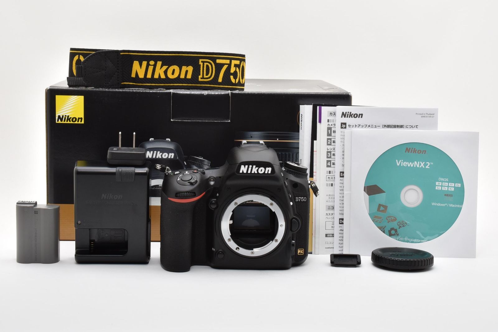 返品保証】新品級｜《ショット数：6回》超希少 Nikon ニコン D750