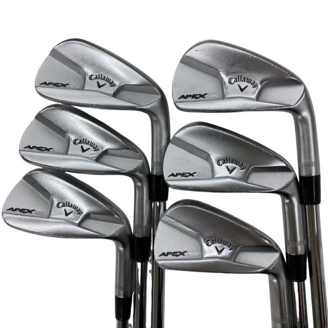 【中古】 キャロウェイ APEX MB 6S アイアンセット IR Dynamic Gold TOUR ISSUE (フレックスS) メンズ 男性用 右利き 右用 Cランク ゴルフクラブ