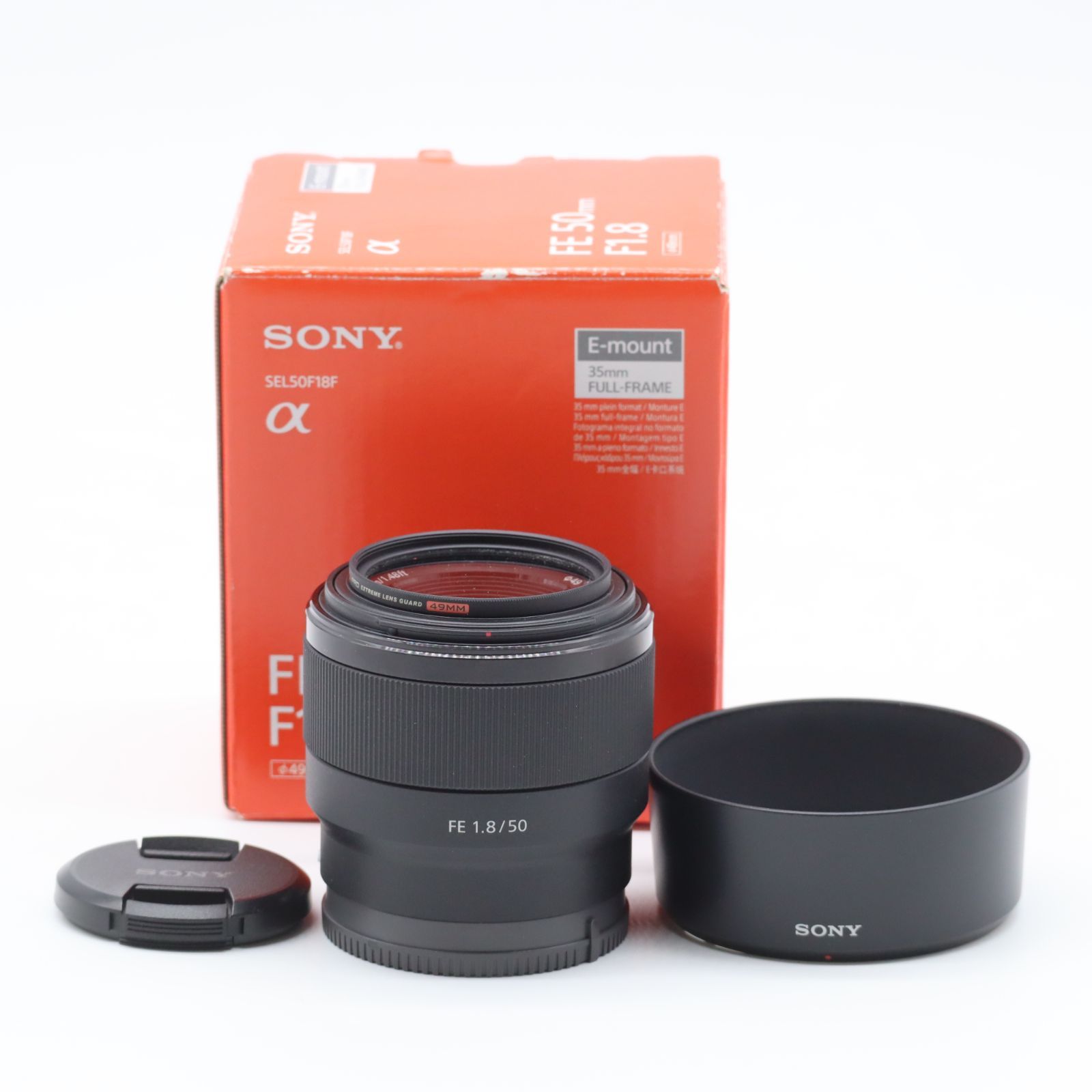 SONY FE 50mm F1.8 SEL50F18F #5180
