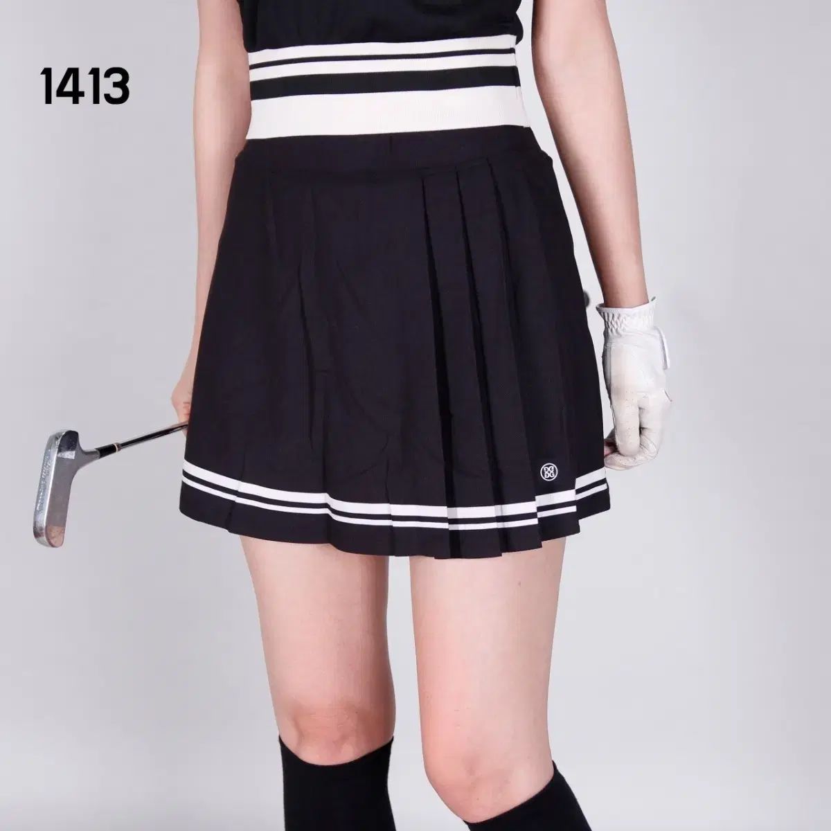 G FORE(ジーフォア) レディース LINE 밴딩 スカート