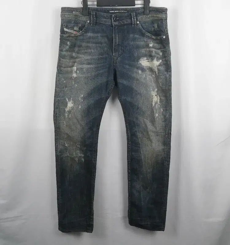 DIESEL ウォッシュド デストロイ デニム ズボン 34