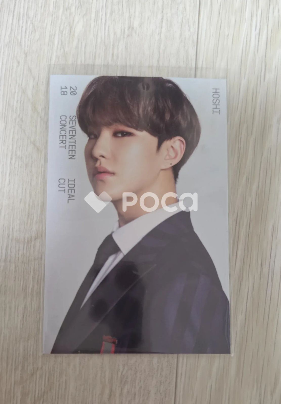 セブチ ホシ 2018 SEVENTEEN CONCERT IDEAL CUT IN SEOUL トレカ