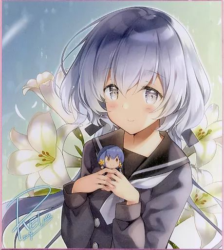 中古】同人アクセサリー・小物系 【ゾンビランドサガ】複製色紙 紺野