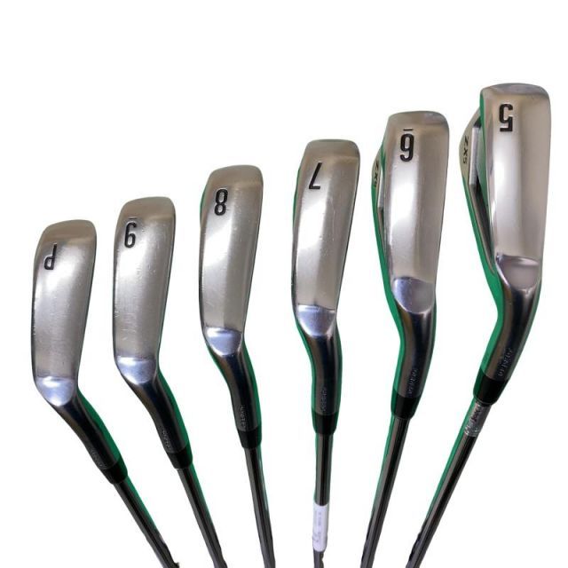 中古】 ダンロップ SRIXON ZX5 6S アイアンセット IR 純正特注シャフト