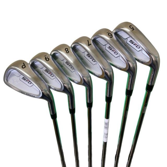 【中古】 ロイヤルコレクション RC SFD X7 FORGED 7S アイアンセット IR 純正特注シャフト (フレックスS) メンズ 男性用 右利き 右用 Cランク ゴルフクラブ