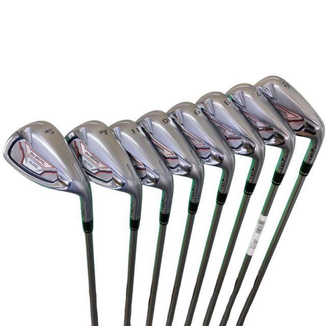 【中古】 本間ゴルフ Be ZEAL 535 8S アイアンセット IR VIZARD for Be ZEAL(535 アイアン) (フレックスS) メンズ 男性用 右利き 右用 Dランク ゴルフクラブ
