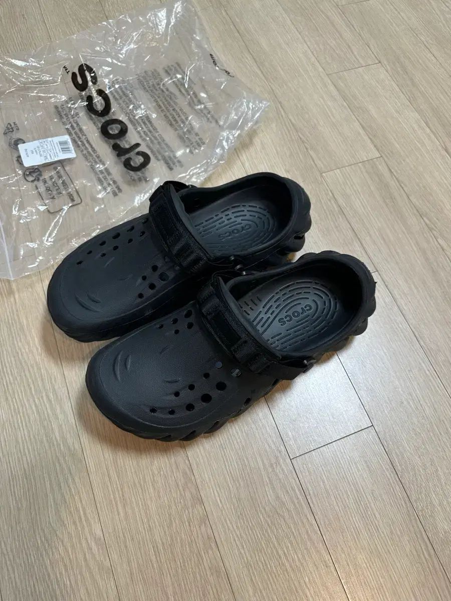 クロックスEccoクロッグ ブラック 280サイズ m10